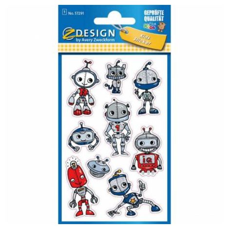 Naklejki Avery Roboty